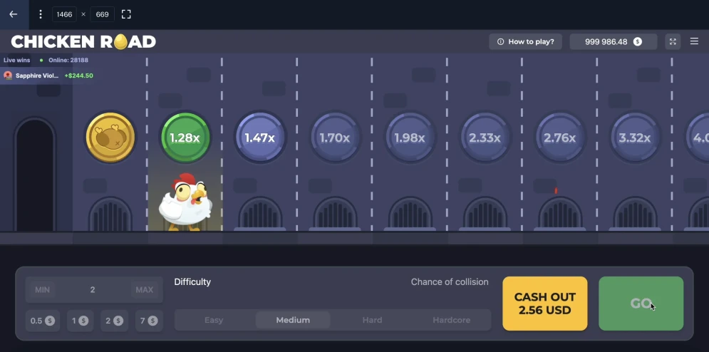 Chicken Road gameplay